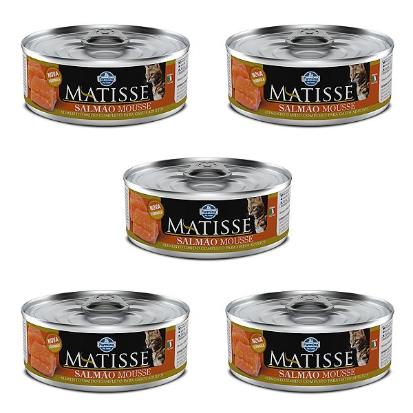Matisse Cat Wet Mousse - Salmão - 5 un