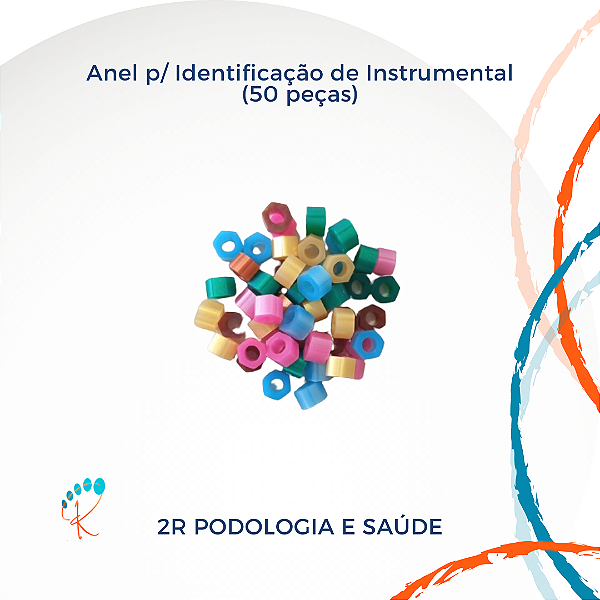 Anel p/ Identificação de Instrumental (50 un.) | Autoclavável