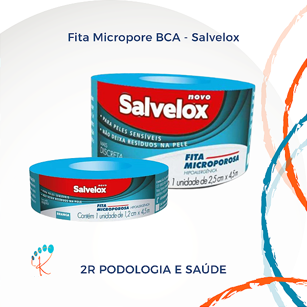 Fita Micropore Branca | Hipoalergênica e Segura