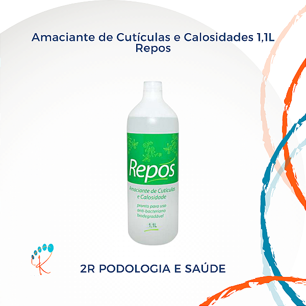 Amaciante de Cutículas e Calosidades Repos | Uso Profissional