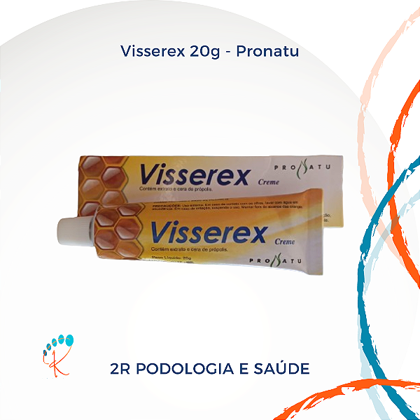 Visserex Creme de Própolis 20g | Hidratação e Proteção Natural