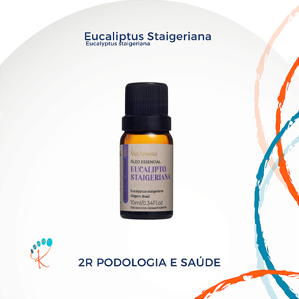 Óleo Essencial Eucalipto Staigeriana Via Aroma 10ml | Aromaterapia