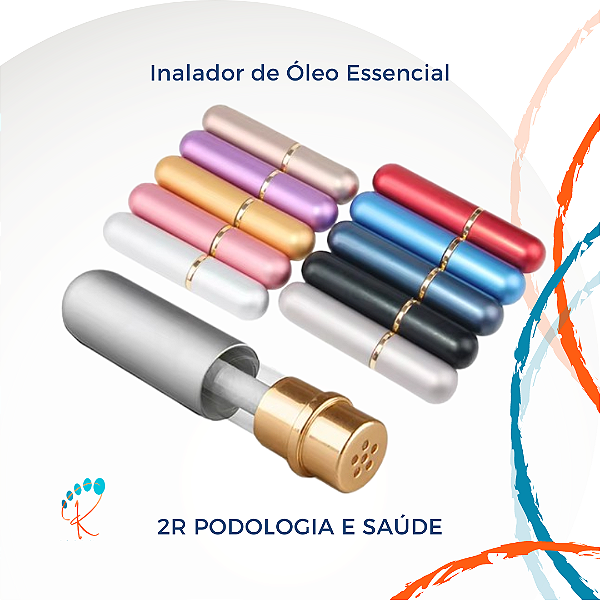 Inalador de Óleo Essencial Portátil | Aromaterapia Pessoal
