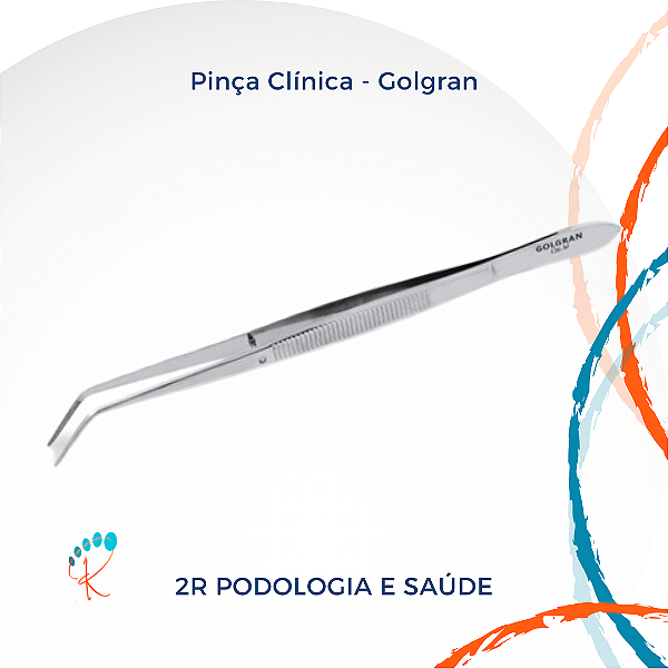 Pinça Clínica | Alta Precisão para Podologia e Saúde