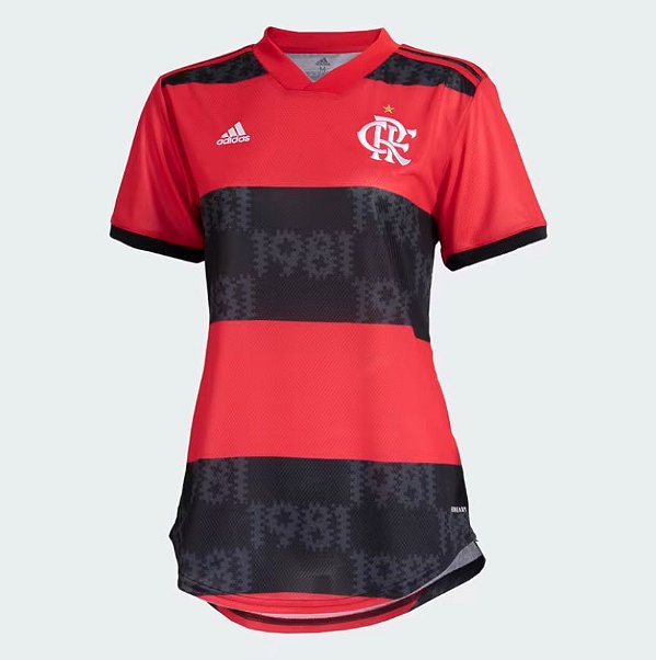Camisa Adidas Flamengo Fem G 21/22 - Athletes