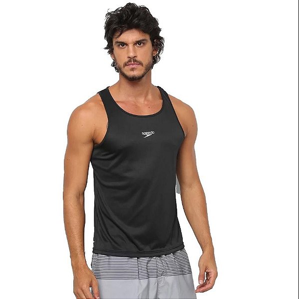 Regata Basics Speed Interlock Preto G - Athletes