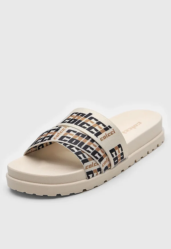 Chinelo Slide Colcci Josi Off White - Izibida