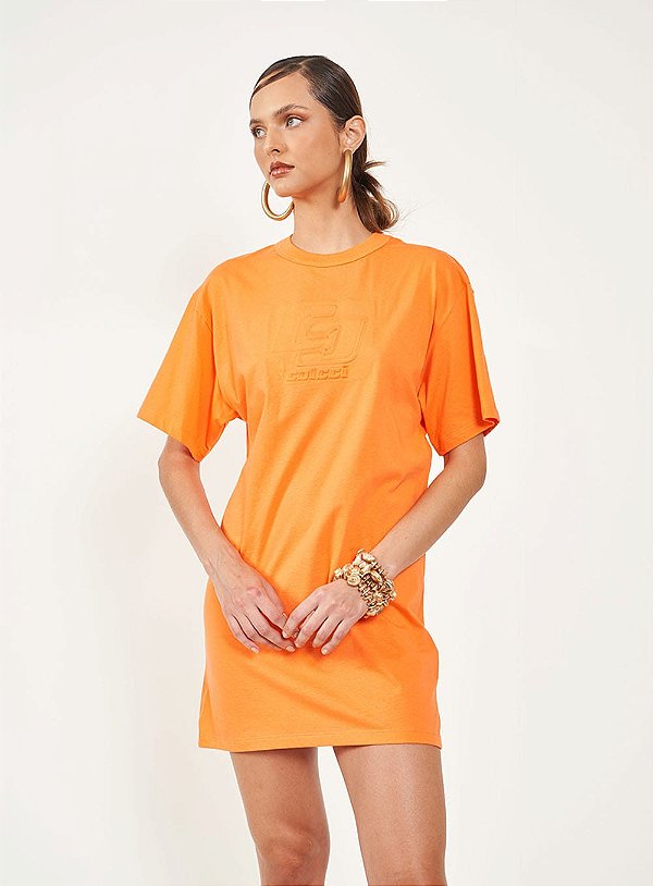 Vestido Colcci Summer Loose Laranja - Izibida