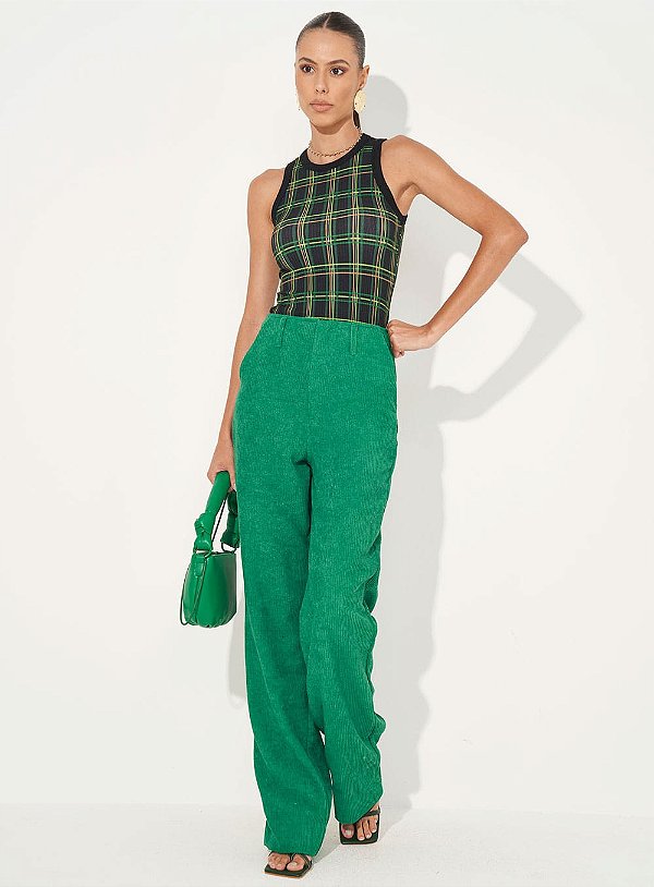Regata Colcci Slim Xadrez - Izibida