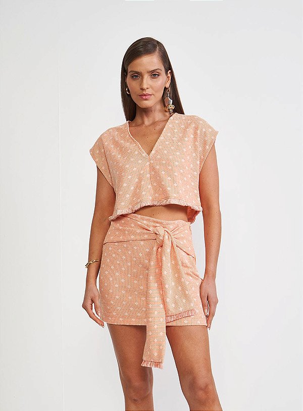 Blusa Colcci Decote V Muscle Tee PP - Izibida
