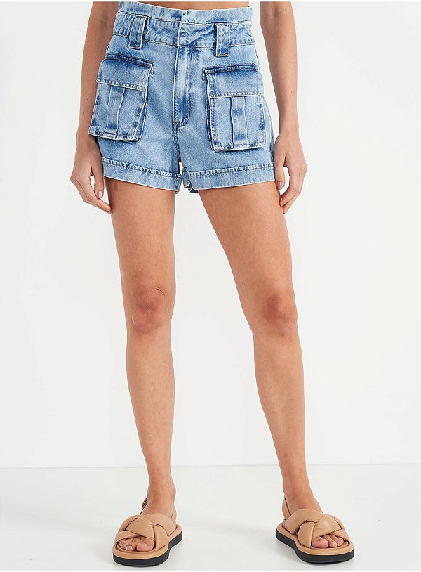 Short Jeans Colcci Cargo Joana 36