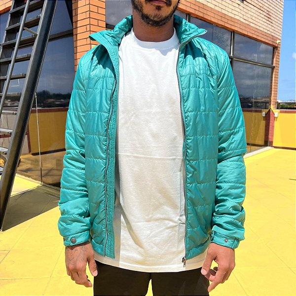 Jaqueta Colcci Puffer Com Zíper Verde 36