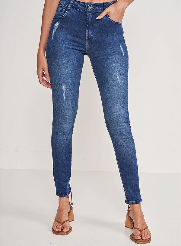 Calca Jeans Colcci Kim Com Puídos 36