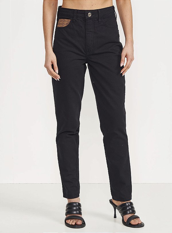 Calça Colcci Slim De Sarja Bruna 36