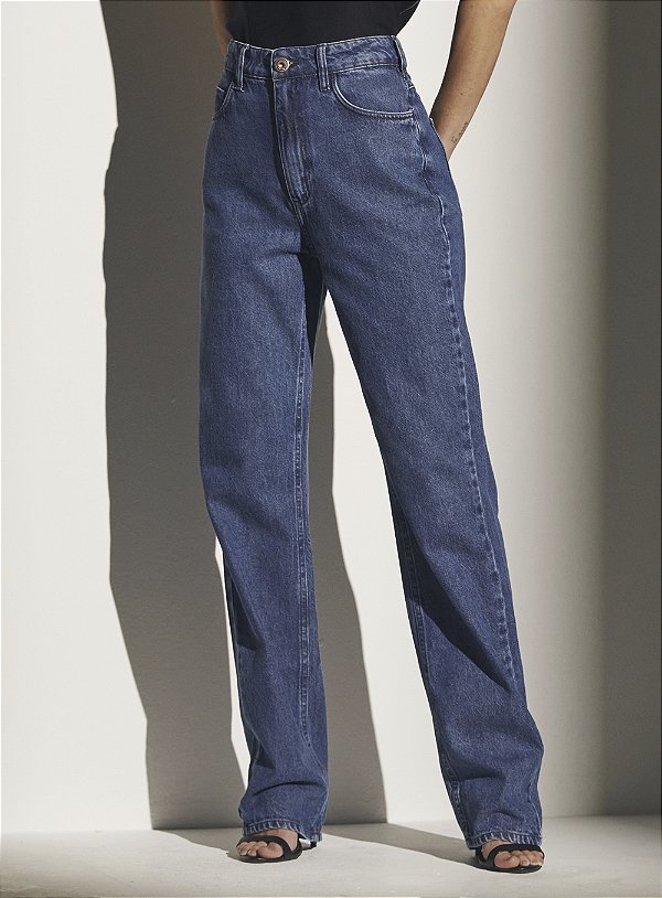 Calca Jeans Colcci Reta Cintura Alta 36