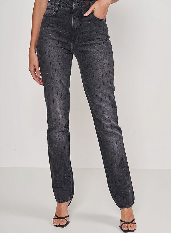 Calca Jeans Colcci Kendall Com Aplicação 36