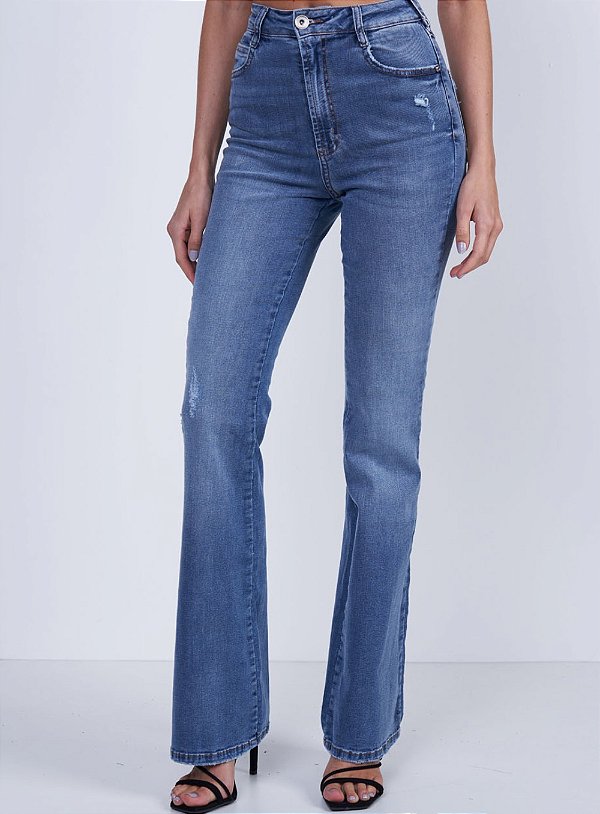 Calca Jeans Colcci Flare Stretch 36