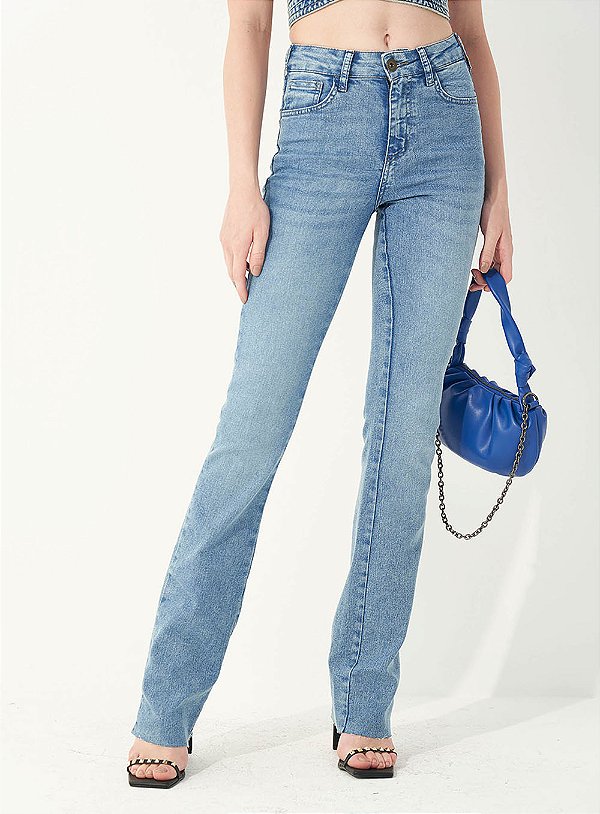 Calca Jeans Colcci Reta Bia 36