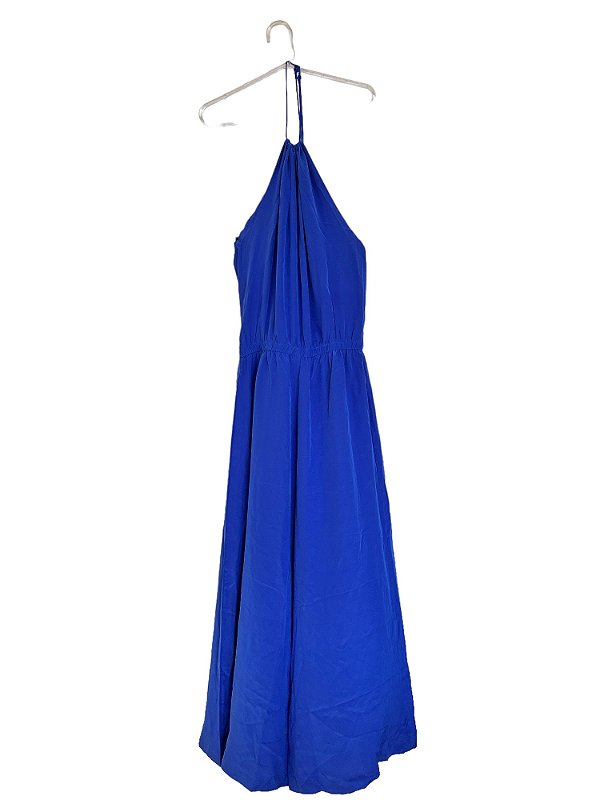 Macacão Solid Ava Jumpsuit Azul Vix Paula Hermanny - Duett