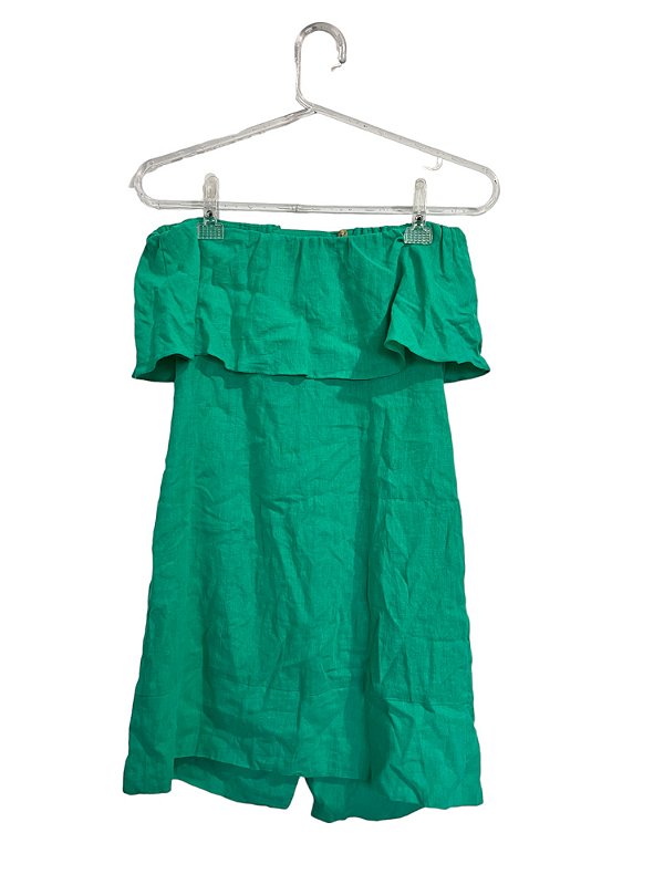 Vestido Verde Menta Strapless Vix Paula Hermanny P - Duett