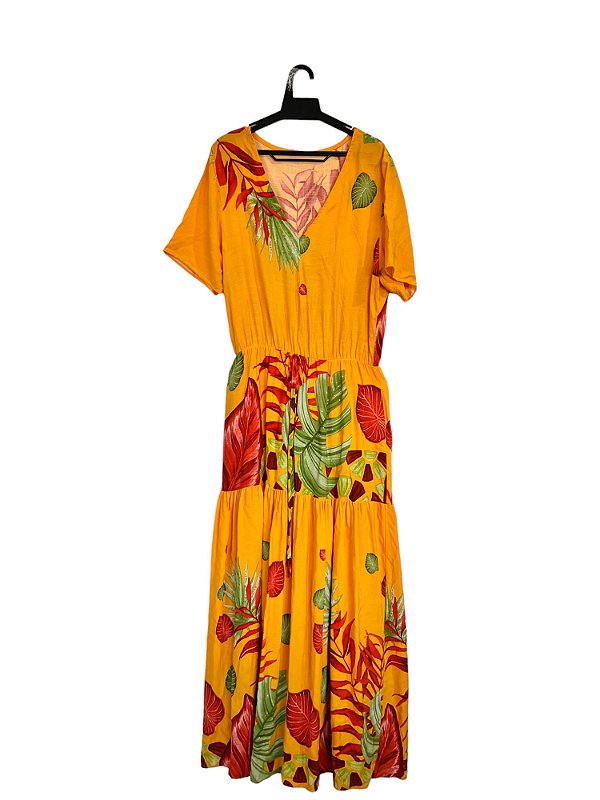 Vestido Amarelo Grega Store GG