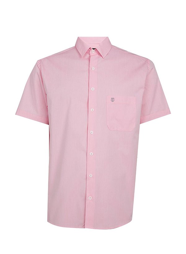 Camisa Paulo Rosa Claro - Individual