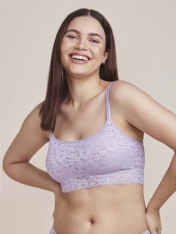 SUTIA TOP BANDEAU COM BOJO REMOVIVEL EM RENDA - BRANCO  - HOPE