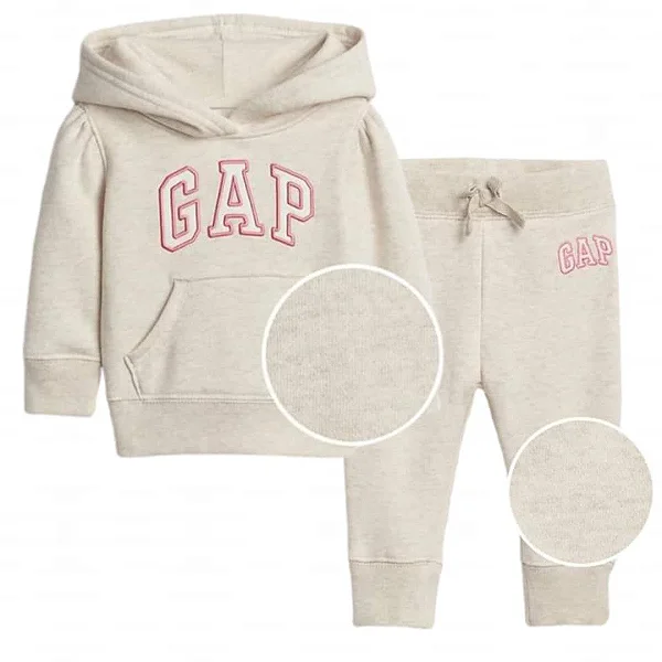 Conjunto Gap Moleton Infantil Cinza - Apaixonados por importados