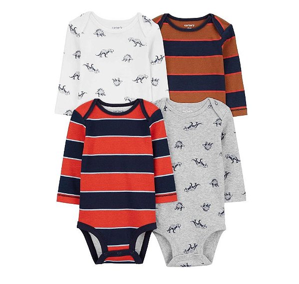 Body Menino c/ 4 Peças 3 meses - Apaixonados por importados
