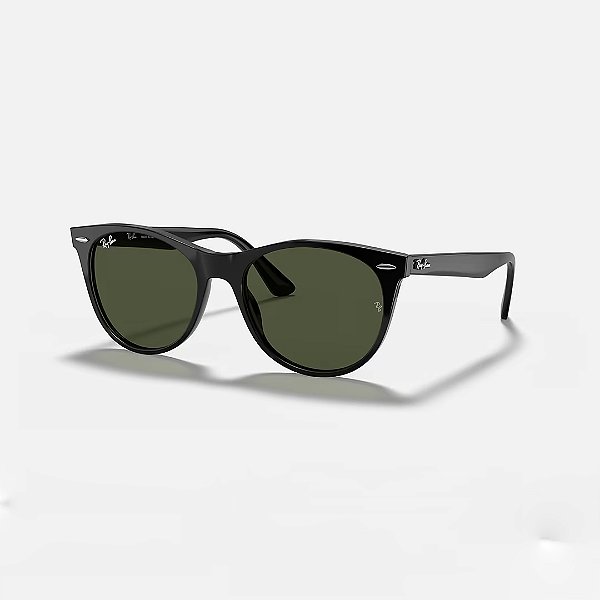 Óculos Ray-Ban WAYFARER II CLASSIC Preto Lente Verde