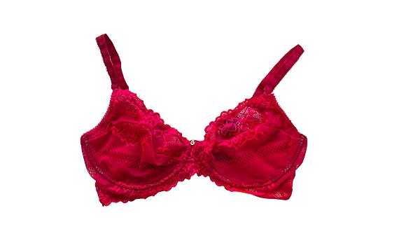 SUTIA TRIANGULO SEM BOJO SEM ARO EM RENDA - PINK EUFORIA  - HOPE