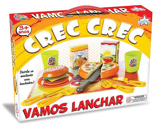 Coleção Crec Crec Vamos Lanchar