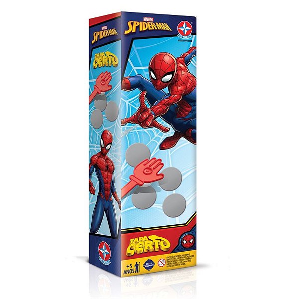 Jogo Tapa Certo - Spider-Man