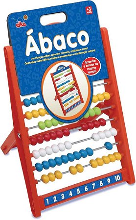 Ábaco Escolar C/ 100 Bolinhas