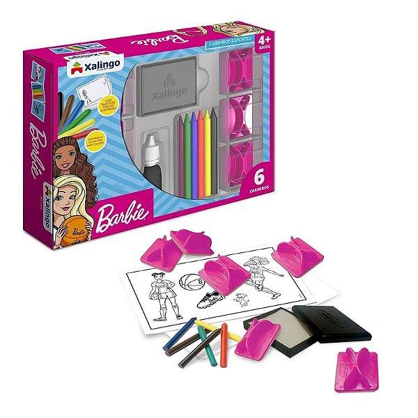 Carimbos dos Esportes da Barbie
