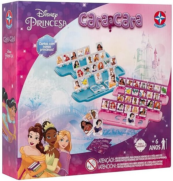 Jogo Cara a Cara Princesas Disney
