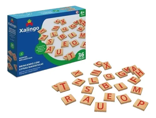 Brincando com letras Maiúsculas