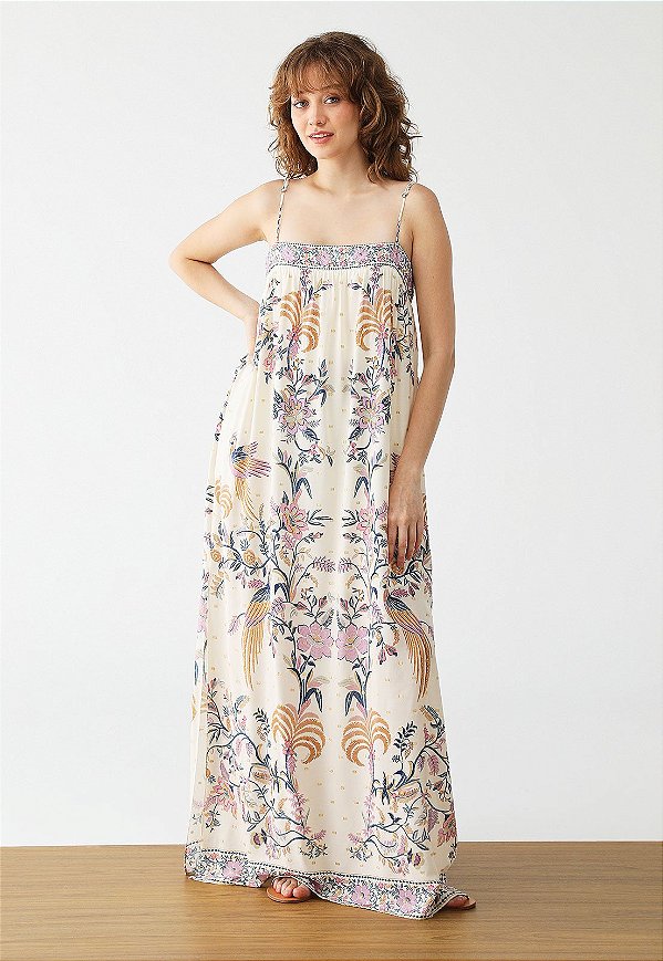 Vestido Longo Delicadeza Boho