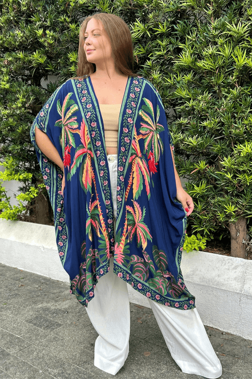 Kimono encanto da natureza