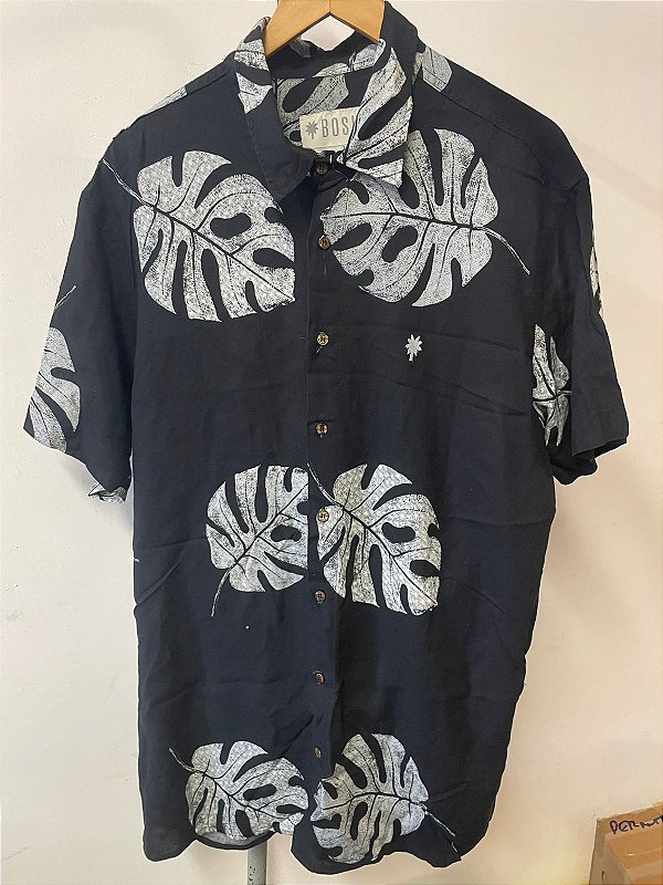 Camisa Aberta Flores