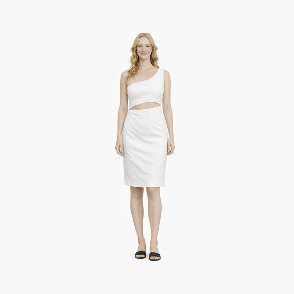 Vestido Branco Ivory Signature - Animale