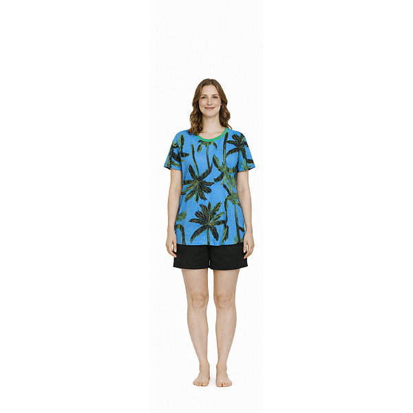 Blusa Verde Coqueiral Palm Green - Animale
