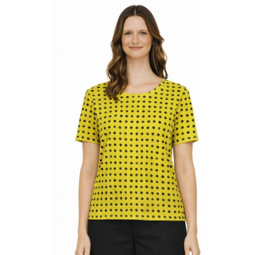 Cropped Verde com Poás Micro Dot - Animale