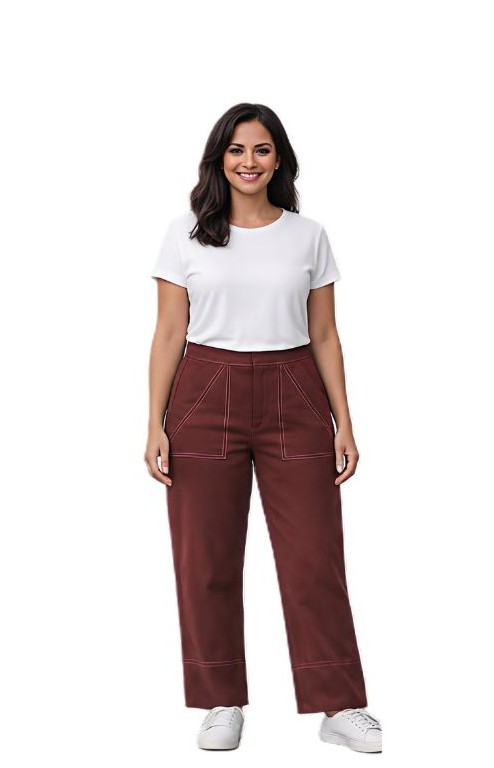 Calça Vermelha Rouge de Alfaiataria - Animale