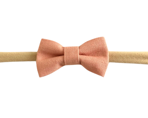 Faixa de Tecido Bebê Linho -Salmão