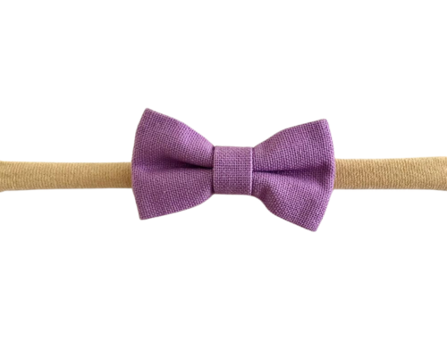 Faixa de Tecido Bebê Linho - Lilás