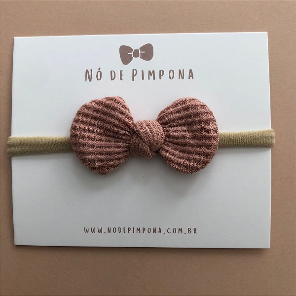 Faixa de Tecido Bebê Algodão- Rose