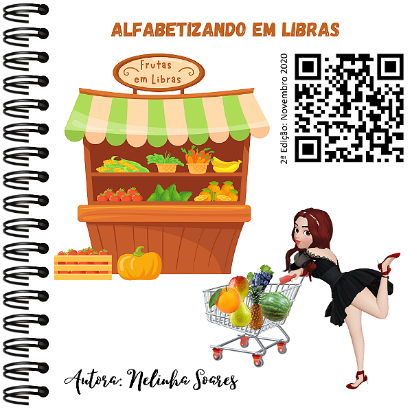 6ª Apostila Frutas em Libras / Alfabetizando em LIBRAS