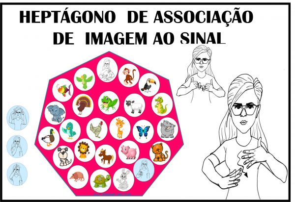 HEPTÁGONO DE ASSOCIAÇÃO DE IMAGEM AO SINAL