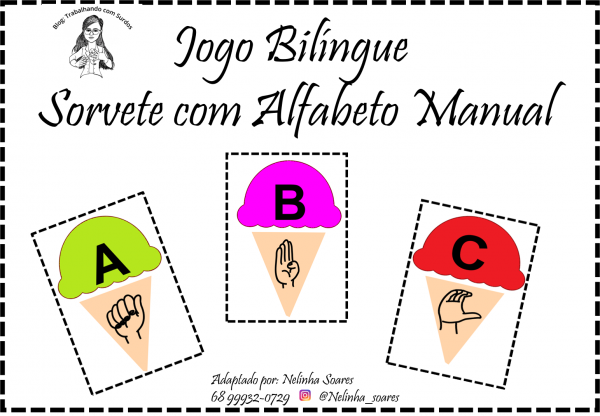 Jogo Bilíngue Sorvete